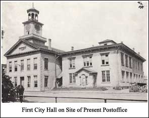 Photo of first City Hall